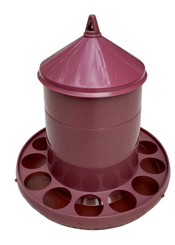 recycled plastic poultry feeder
