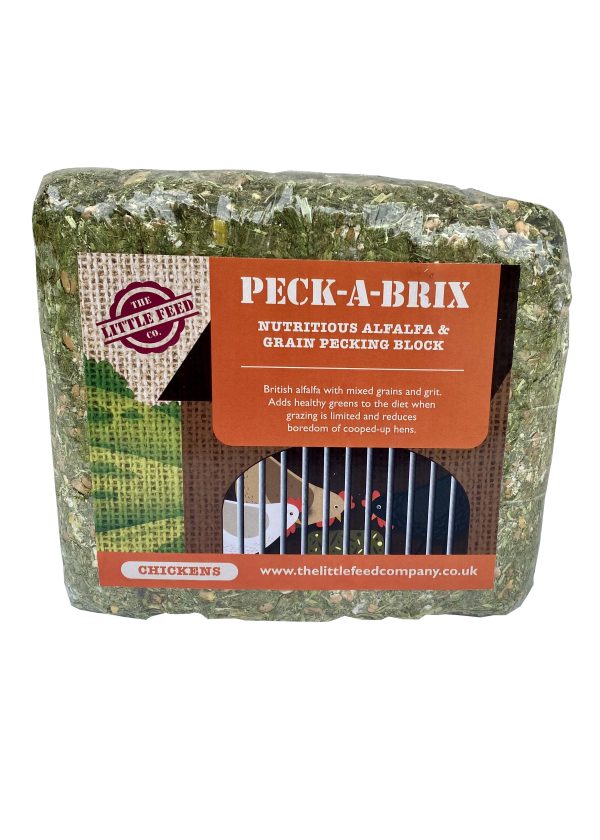 pecking block for chickens